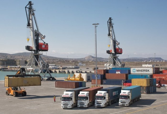 Freight Traffic Between Turkmen, Azerbaijani Ports Up in Q1 2021