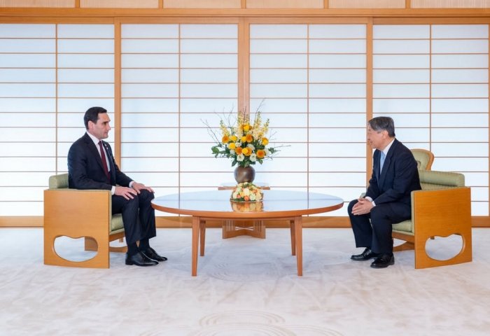 President of Turkmenistan Meets With Emperor Naruhito in Tokyo President of Turkmenistan Meets With Emperor Naruhito in Tokyo
