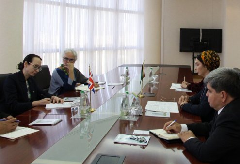 Turkmenistan, UK Review Bilateral Cooperation Priorities