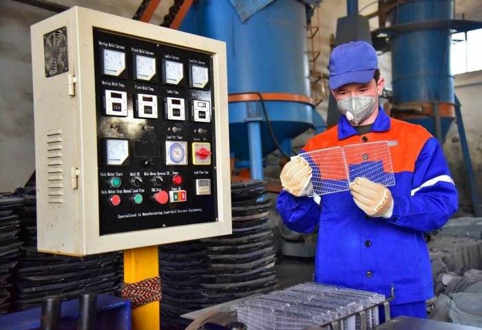 Turkmen Company Manufactures Car Batteries Through Waste-Free Production Process
