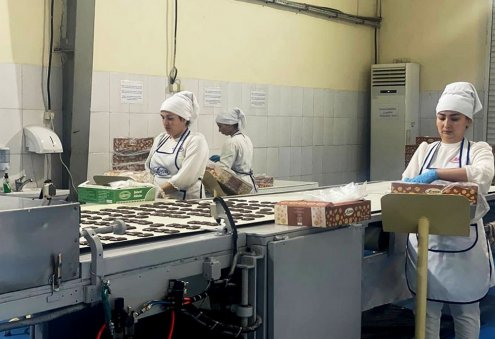 Turkmen Confectionery Introduces New Cookies and Wafers