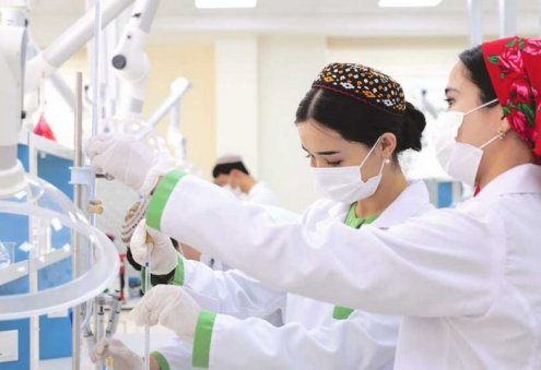 Turkmen Student Develops Technology to Produce Dyes From Galkynysh Sulfur
