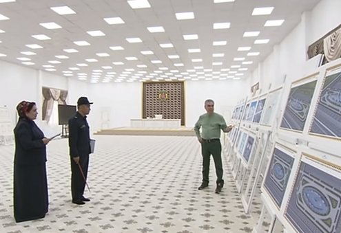 Гурбангулы Бердымухамедов ознакомился с проектом строительства парка города Аркадаг
