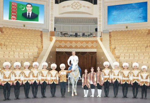 National Equestrian Games Group Galkynyş Receives 3 Million Manats