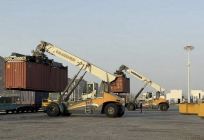 TULM Sends Container Train From China to Azerbaijan via Turkmenistan