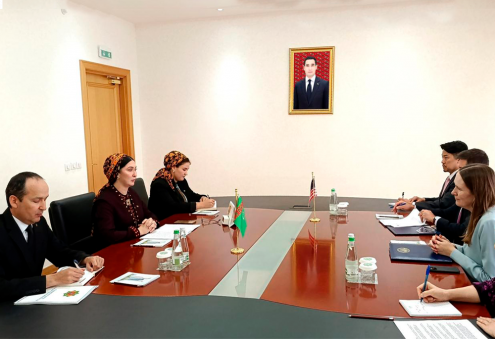 Turkmenistan's Deputy Foreign Minister Discusses Bilateral Cooperation With U.S. Diplomat