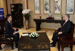 Gurbanguly Berdimuhamedow Hytaýyň “CGTN” teleýaýlymyna interwýu berdi