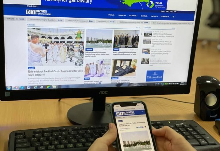 Business Turkmenistan internet yayını 3 yaşında