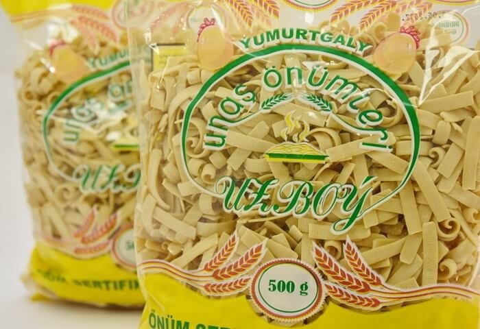 Turkmenistan’s Parfiýa-Gurluşyk Produces 1 Ton of Pasta Daily