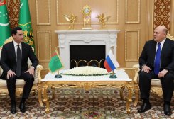 Türkmenistanyň Prezidenti we Mihail Mişustin rus bilim edaralarynyň gurluşygyny maslahatlaşdylar