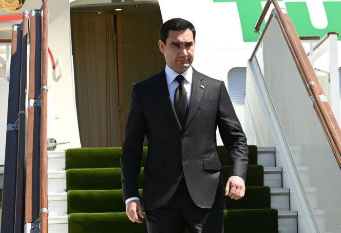 President of Turkmenistan Arrives in Moscow For Working Visit