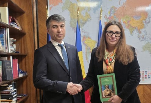 Туркменский дипломат встретился с госсекретарём МИД Румынии