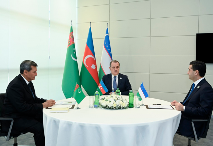 Turkmenistan, Azerbaijan and Uzbekistan Discuss Regional Cooperation in Baku