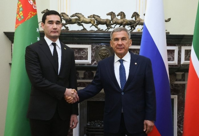Turkmen Minister Meets President of Tatarstan in Kazan