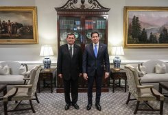 Глава МИД Туркменистана провел переговоры с Госсекретарем США в Вашингтоне