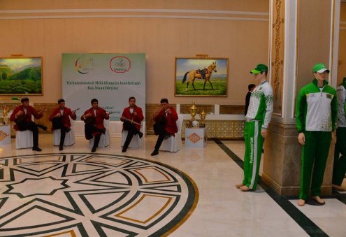 Türkmenistan Devlet Başkanı, Milli Olimpiyat Komitesi Başkanı seçildi