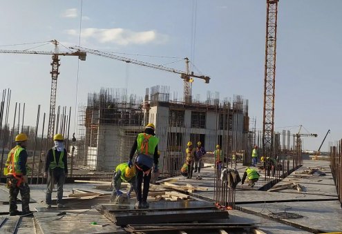 Balkanda iri önümçilik we durmuş maksatly binalaryň 260-dan gowragy gurulýar