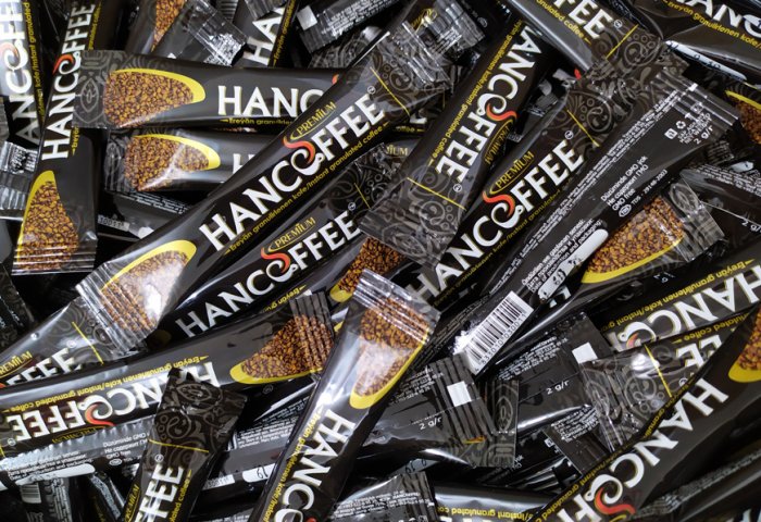 На местный рынок предлагается 4 тонны продукции «HANCOFFEE» в месяц