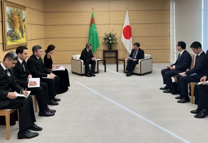 Türkmenistan ile Japonya, Orta Asya + Japonya Zirvesi’nin organizasyonunu görüştü