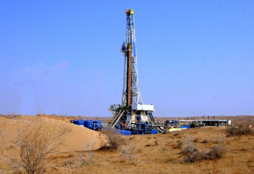 Türkmenistan'ın batısında doğalgazın yeni endüstriyel akışı elde edildi