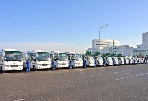 Turkmenistan’s Provinces Receive 566 New Utility Vehicles