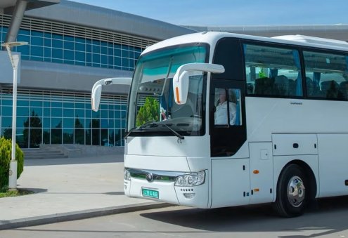 “Ak Işan” aramgähine tölegsiz awtobus gatnawlary ýola goýuldy