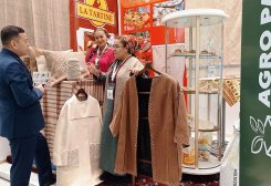 Entrepreneur in Turkmenistan Creates Unique Fabrics From Camel Wool