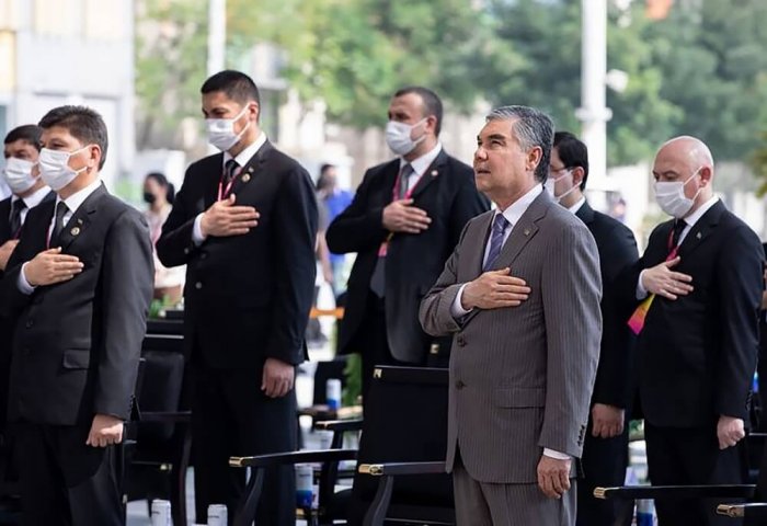 Türkmenistan Lideri, EXPO-2020 Fuarı’nda Türkmenistan Günü’nün açılışına katıldı