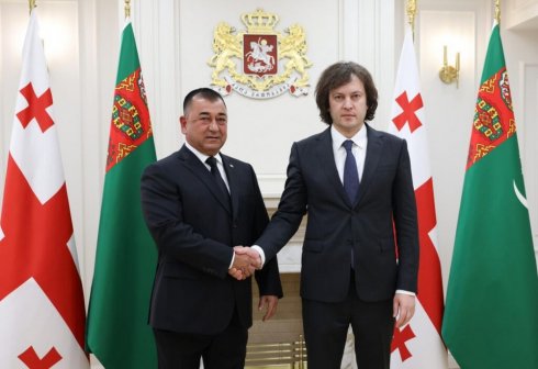 Turkmen Deputy Prime Minister Meets Georgian Prime Minister in Tbilisi