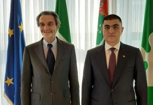 Türkmenistan ile Lombardiya Bölgesi arasındaki iş ilişkileri değerlendirildi