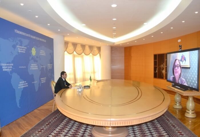 Türkmenistan, AİKB ile işbirliğini pekiştirmeyi hedefliyor