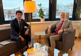 Turkmen Ambassador Discusses EU Cooperation With Austria, Estonia Envoys
