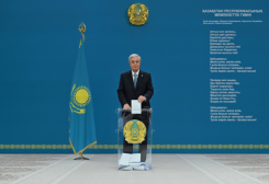 Президент Туркменистана поздравил Президента Казахстана с первыми выборами в Курултай