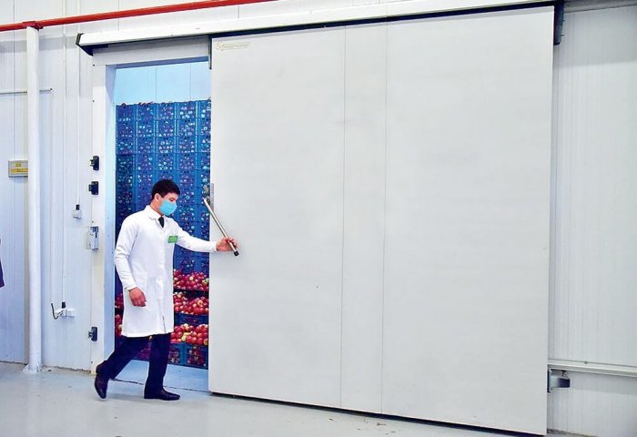 Идет строительство частного холодильного склада Дашогузского велаята