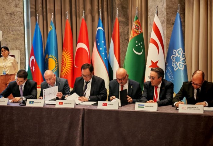 Türki döwletleriň ätiýaçlandyryş kompaniýalarynyň wekilleri Şuşada Bilelikdäki Jarnama gol çekdiler