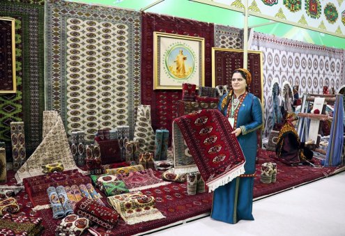 Economic Achievements Exhibition Opens in Ashgabat