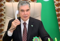 Gurbanguly Berdimuhamedov Congratulates Uzbek President on Birthday