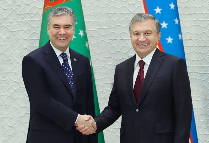 Türkmenistan ve Özbekistan Cumhurbaşkanları  önemli bölgesel konuları görüştüler