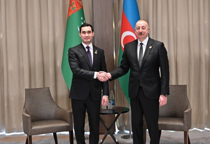 Türkmenistanyň Prezidenti Ilham Aliýewi doglan güni bilen gutlady Türkmenistanyň Prezidenti Ilham Aliýewi doglan güni bilen gutlady