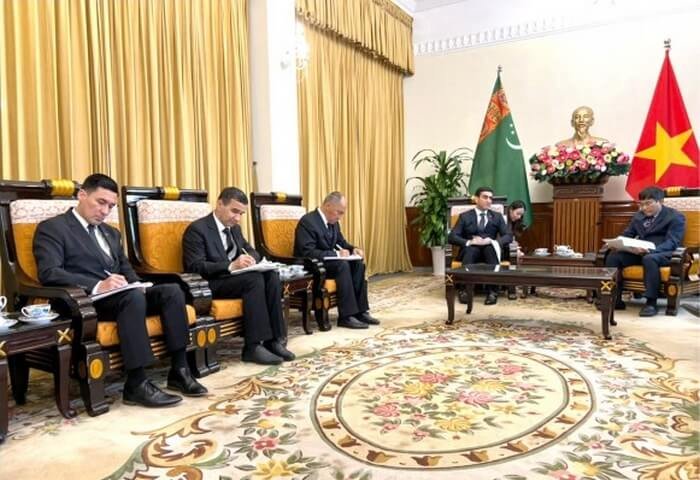 Türkmenistan ile Vietnam, Ortak İş Konseyi'nin oluşturulmasını hedefliyor