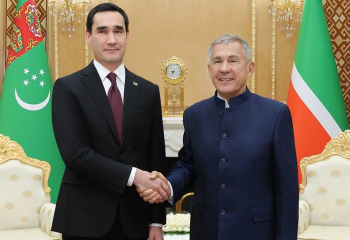 Turkmenistan President Congratulates Minnikhanov on Tatarstan Rais Re-Election Turkmenistan President Congratulates Minnikhanov on Tatarstan Rais Re-Election