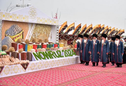 Türkmenistan Halkara Nowruz gününi belleýär