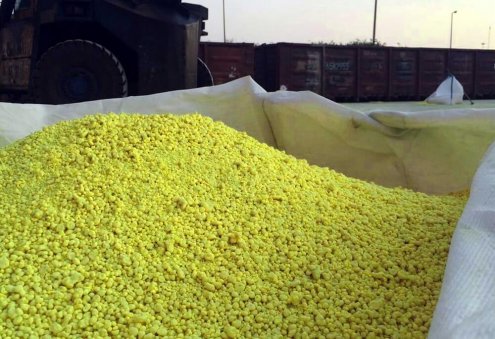 Monday Trades in Turkmen Commodity Exchange: Granulated Sulphur, Cotton Yarn