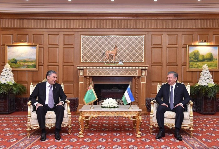 Turkmen, Uzbek Presidents Discuss Epidemiological Situation in Border Areas