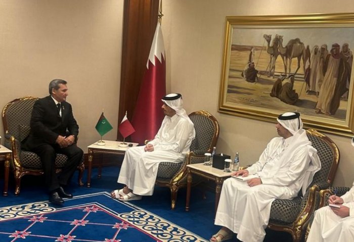 Turkmen Foreign Minister Meets Qatari Counterpart in Doha