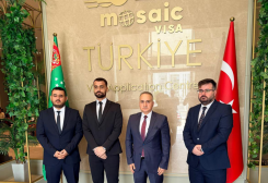 Turkish Ambassador Visits Mosaic Visa Center in Ashgabat