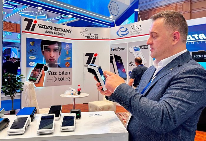 Туркмен-Инновация представила новые платежные терминалы с биометрической идентификацией
