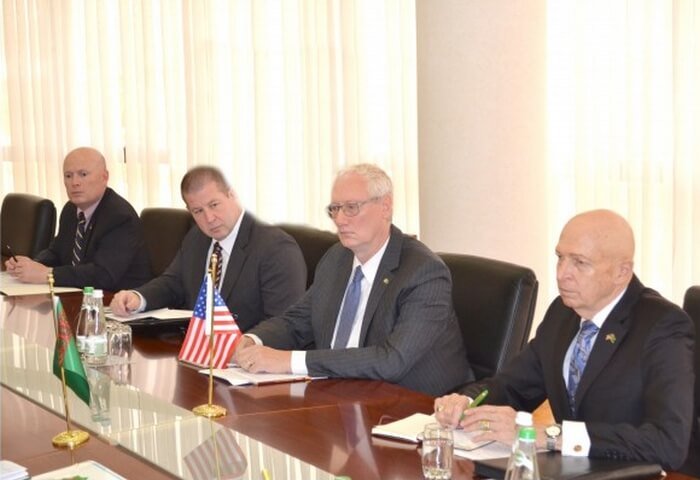 Türkmenistan-ABD Güvenlik Çalışma Komisyonu Birinci Toplantısı yapıldı