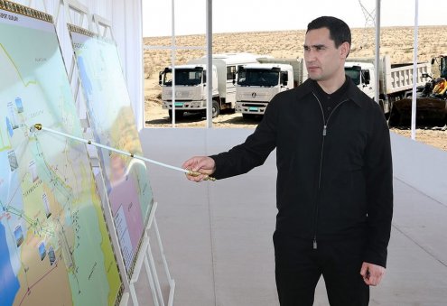 President Berdimuhamedov Inspects Implementation of Electricity Projects in Northern Turkmenistan