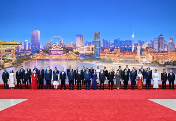 Türkmenistanyň Prezidenti Týanszin şäherindäki ŞHG sammitiniň çäklerindäki çärelere gatnaşdy Türkmenistanyň Prezidenti Týanszin şäherindäki ŞHG sammitiniň çäklerindäki çärelere gatnaşdy